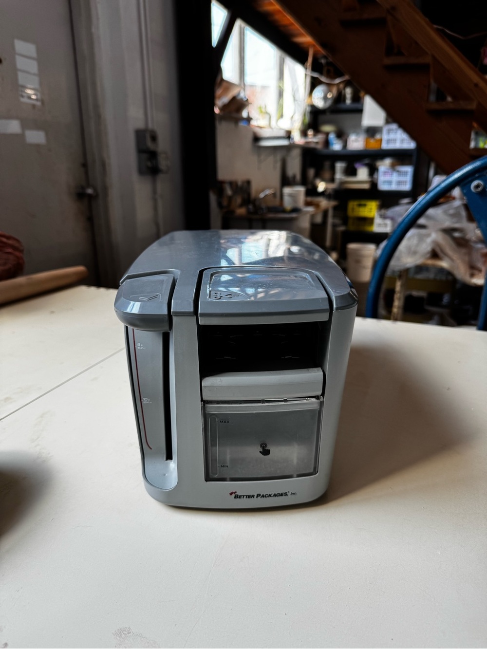 Water Activated Tape Dispenser for Shipping